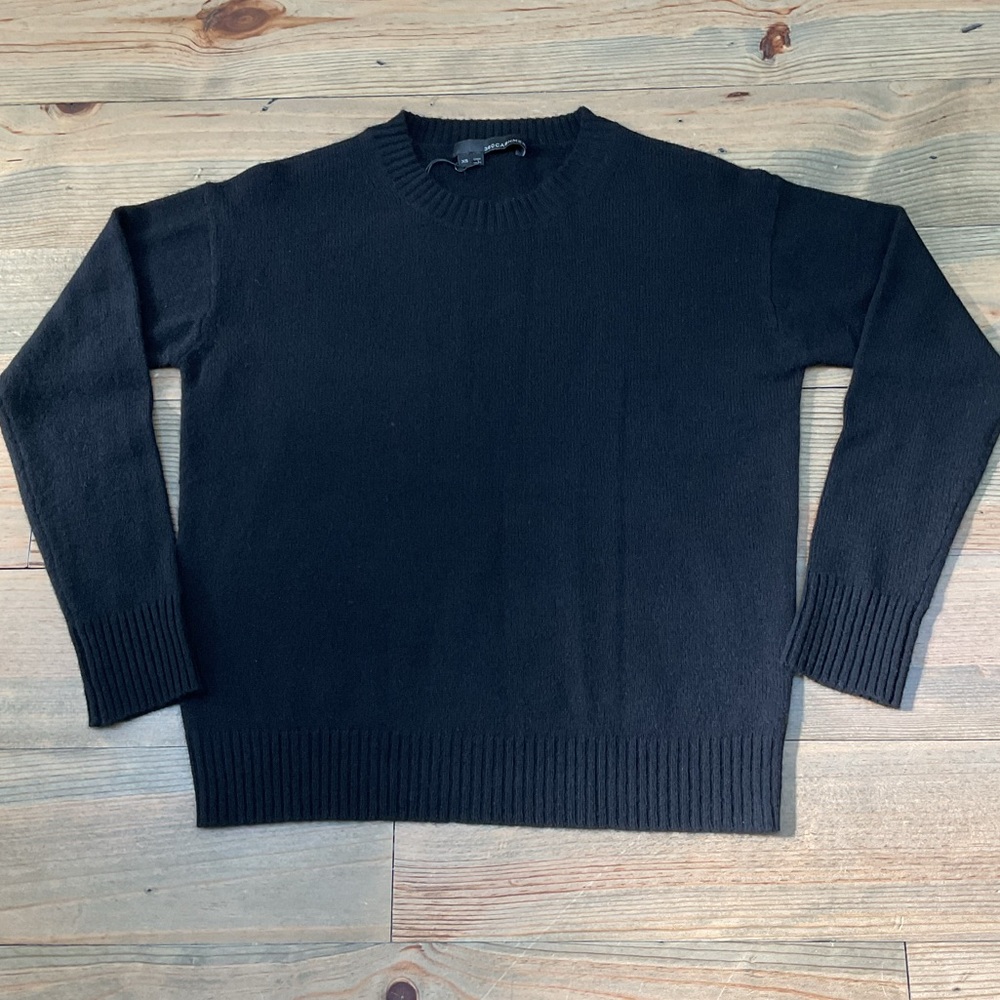 ‼️360 CASHMERE BLACK  CLASSIC CREWNECK SWEATER‼️